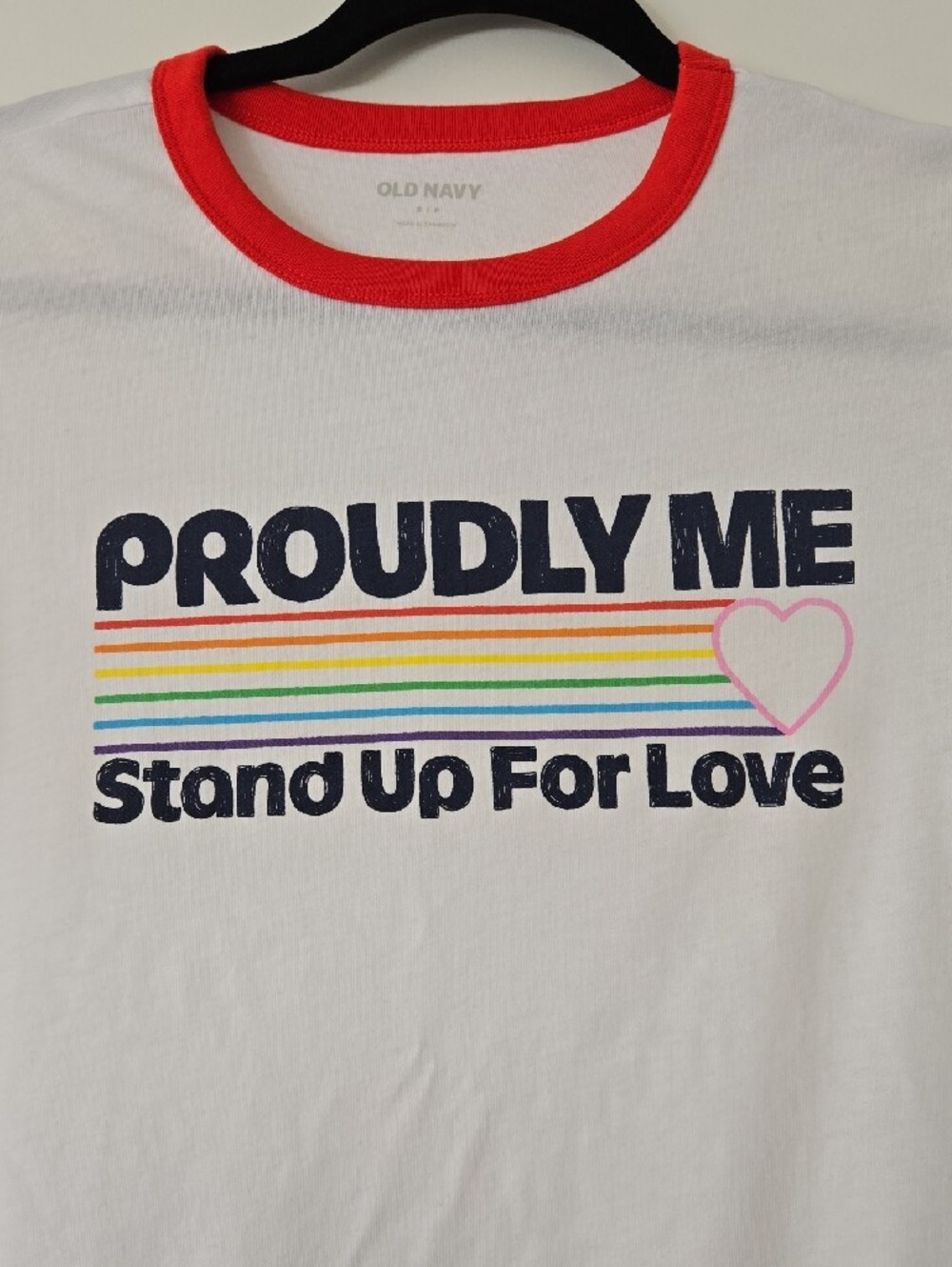 Proudly Me Ringer Tee - Picture 2 of 2